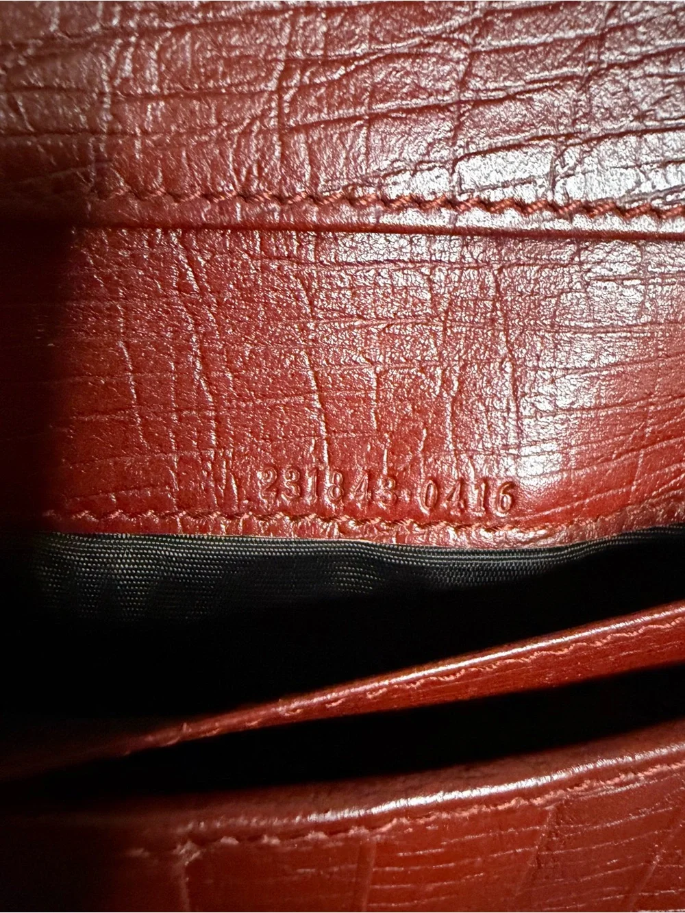 Gucci Blondie Continental Wallet – Vintage Red Leather - Picture 8 of 8